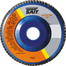 SAIT 73503 Flap Discs Metal, saitlam pn 4-1/2 x 7/8 z 50x