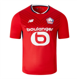 New Balance JT230339 Lille LOSC Home Youth Short Sleeve Jersey