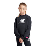 New Balance LAKG0009 Brush Back Stacked Logo Crew