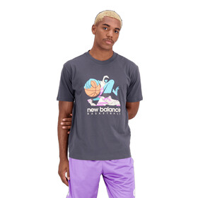 New Balance MT31589 Hoops Cotton Jersey Short Sleeve T-shirt