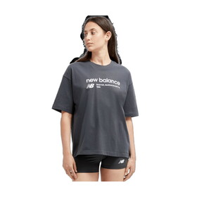 New Balance WT33534 Linear Heritage Jersey Oversized T-Shirt