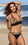 UjENA Q239 Oasis Beach Banded Thong Bikini