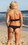 UjENA V243 Oasis Beach Banded Thong Bikini