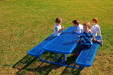 UltraPLAY 158PS-V6 Site Amenities 6' Child's Picnic Table