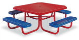 UltraPLAY 358PS-OV Site Amenities Portable Preschool Table- Octagon
