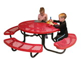 UltraPLAY 358PS-RDV Site Amenities Portable Preschool Table- Round