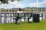 UltraPLAY 940P-V6 Site Amenities 6' Standard Size Bench