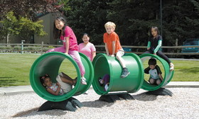 BigToys Freestanding Moving Tunnels