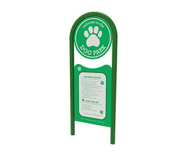 BarkPark Premium Welcome Sign