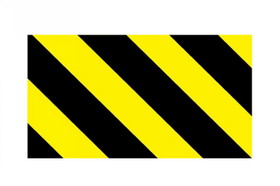 UltraPLAY UP153 Freestanding Hazard Barrier Sign