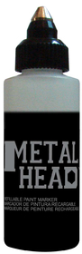 U-Mark 10601R Metalhead Paint Refills (Pints), Black