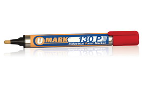 U-Mark 130P Industrial Paint Marker with Reversible Tip