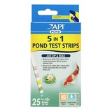 API Pond 5 in 1 Pond Test Strips 25count - 06164