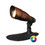 ANJON MANUFACTURING 9 WATT LED COLOR-CHANGING BRONZE SPOTLIGHT