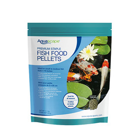 Aquascape Premium Staple Fish Food 1.1lbs - Mixed Pellet - 81050