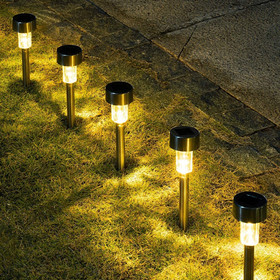 Solar Path &#38; Lawn Lights (12-Pack) - PATHLED