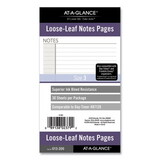 AT-A-GLANCE AAG013200 Lined Notes Pages, 6.75 x 3.75, White, 30/Pack