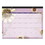 At-A-Glance AAG5035 Paper Flowers Desk Pad, Floral Artwork, 22 x 17, Black Binding, Clear Corners, 12-Month (Jan to Dec): 2025, Price/EA
