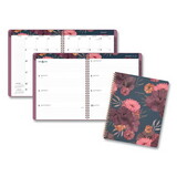 AT-A-GLANCE AAG5254905 Dark Romance Weekly/Monthly Planner, 11 x 8.5, Floral, 2022-2023