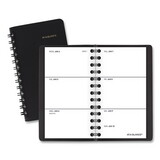 AT-A-GLANCE 70-035-05 Weekly Planner, 4.5 x 2.5, Black, 2022