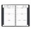 AT-A-GLANCE AAG7007505 Weekly Block Format Appointment Book Ruled for Hourly Appointments, 8 x 5, Black Cover, 12-Month (Jan to Dec): 2025, Price/EA