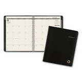 AT-A-GLANCE 70120G0509 Recycled Monthly Planner, 8.75 x 7, Black, 2022