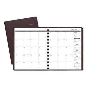 At-A-Glance AAG7026050 Monthly Planner, 11 x 9, Winestone Cover, 15-Month: Jan 2025 to Mar 2026