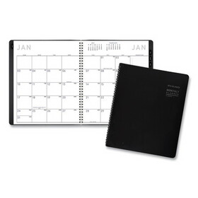 At-A-Glance AAG70260X05 Contemporary Monthly Planner, Premium Paper, 11 x 9, Black Cover, 12-Month (Jan to Dec): 2025