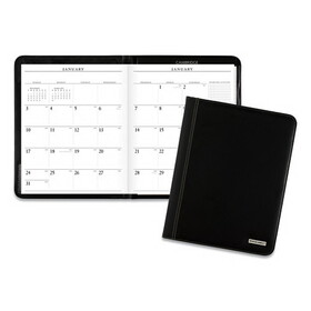 AT-A-GLANCE 70-290-05 Executive Monthly Padfolio, 11 x 9, White, 2022