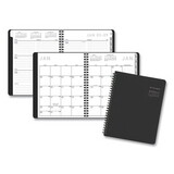 AT-A-GLANCE AAG7054XL05 Contemporary Lite Weekly/Monthly Planner, 8.75 x 7, Black, 2022