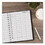AT-A-GLANCE AAG7082205 Four-Person Group Daily Appointment Book, 11 x 8, Black Cover, 12-Month (Jan to Dec): 2025, Price/EA