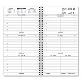 AT-A-GLANCE AAG7090410 Weekly Appointment Book Refill Hourly Ruled, 6.25 x 3.25, White Sheets, 12-Month (Jan to Dec): 2025