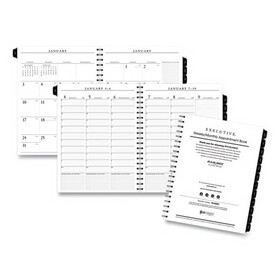 AT-A-GLANCE AAG7091110 Executive Weekly/monthly Planner Refill, 15-Minute, 8 1/4 X 10 7/8, 2017
