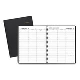 AT-A-GLANCE 70-950-05 Weekly Appointment Book, 11 x 8.25, Black, 2022-2023