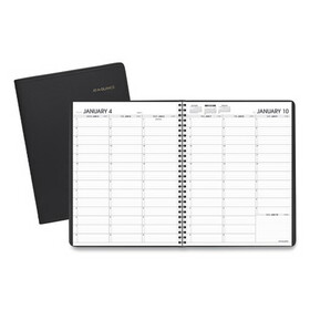 AT-A-GLANCE AAG7095005 Weekly Appointment Book, 11 x 8.25, Black Cover, 13-Month: Jan 2025 to Jan 2026