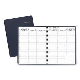 AT-A-GLANCE AAG7095020 Weekly Appointment Book, 11 x 8.25, Navy Cover, 13-Month: Jan 2025 to Jan 2026