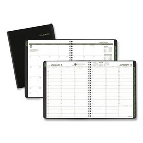 AT-A-GLANCE AAG70950G05 Recycled Weekly/monthly Classic Appointment Book, 8 1/4 X 10 7/8, Black, 2017