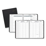 AT-A-GLANCE 1170950V05 Triple View Weekly/Monthly Appointment Book, 11 x 8.25, Black, 2022