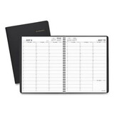 AT-A-GLANCE 70-957-05 Weekly Appointment Book, Academic, 11 x 8.25, Black, 2020-2021