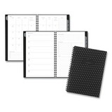 AT-A-GLANCE AAG75101P05 Elevation Academic Weekly/Monthly Planner, 8.5 x 5.5, Black Cover, 12-Month (July to June): 2024 to 2025