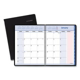 AT-A-GLANCE AAG76PN0605 Quicknotes Special Edition Monthly Planner, 8 1/4 X 10 7/8, Black/pink, 2017