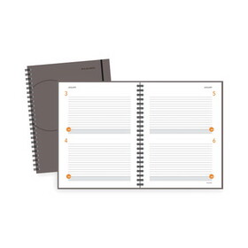 At-A-Glance 80620430 Plan. Write. Remember. Planning Notebook Two Days Per Page, 11 x 8 3/8, Gray