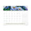 AT-A-GLANCE 89805 Floral Panoramic Desk Pad, 22 x 17, Floral, 2022, Price/EA