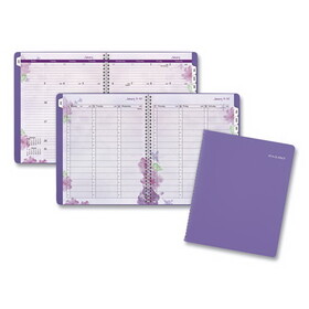 At-A-Glance AAG938P905 Beautiful Day Weekly/Monthly Planner, Vertical-Column Format, 11 x 8.5, Purple Cover, 13-Month: Jan 2025 to Jan 2026