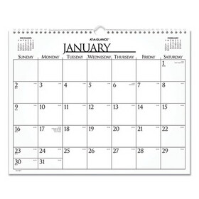 AT-A-GLANCE AAG997114 Business Monthly Wall Calendar, 15 x 12, White/Black Sheets, 12-Month (Jan to Dec): 2023