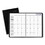 AT-A-GLANCE AY2-00 Academic Monthly Planner, 12 x 8, Black, 2020-2021, Price/EA