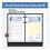 AT-A-GLANCE AAGE51750 QuickNotes Desk Calendar Refill, 3.5 x 6, White/Yellow/Blue Sheets, 12-Month (Jan to Dec): 2025, Price/EA