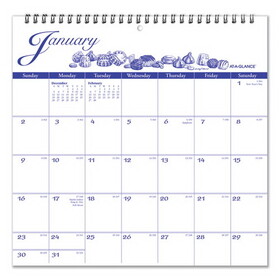 AT-A-GLANCE G1000-17 12-Month Illustrator's Edition Wall Calendar, 12 x 12, Illustrations, 2023