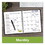 AT-A-GLANCE 11G400H0006 Hard-Cover Monthly Planner, 8.5 x 7, Black, 2022, Price/EA