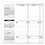AT-A-GLANCE G470-00 Monthly Planner, 12 x 8, Black Cover, 2020-2021, Price/EA